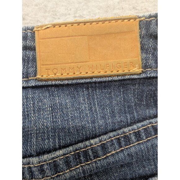 Tommy Hilfiger Jeans Womens 8R Blue Medium Wash Boyfriend Fit Denim 0821402 - Picture 13 of 16